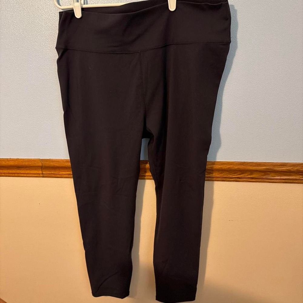 Mono B Plus Size Black Activewear Leggings Size 3XL